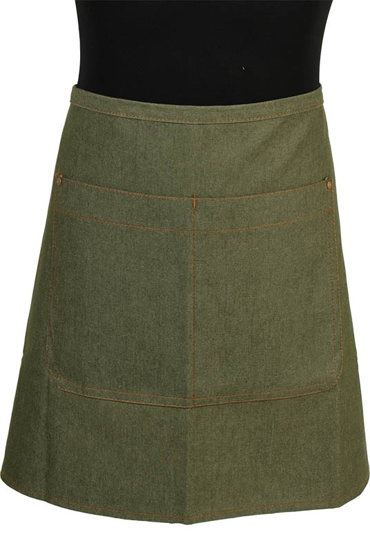 Schriks sloof 3401 Denim sloof kort met zak dubbel gestikt Afmeting:50 - 90