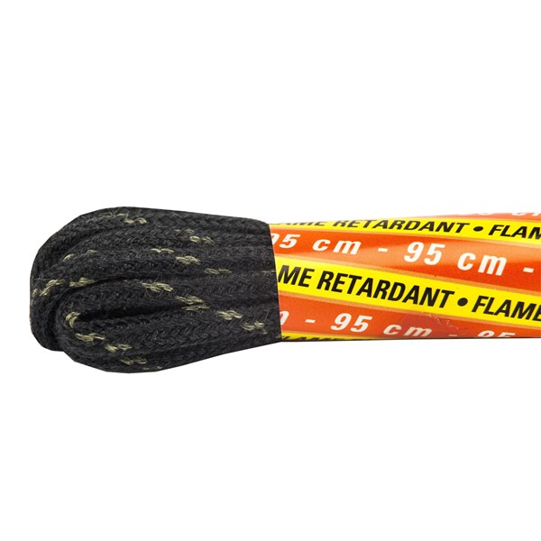 Emma Safety Footwear Laces Black Flame Resistant