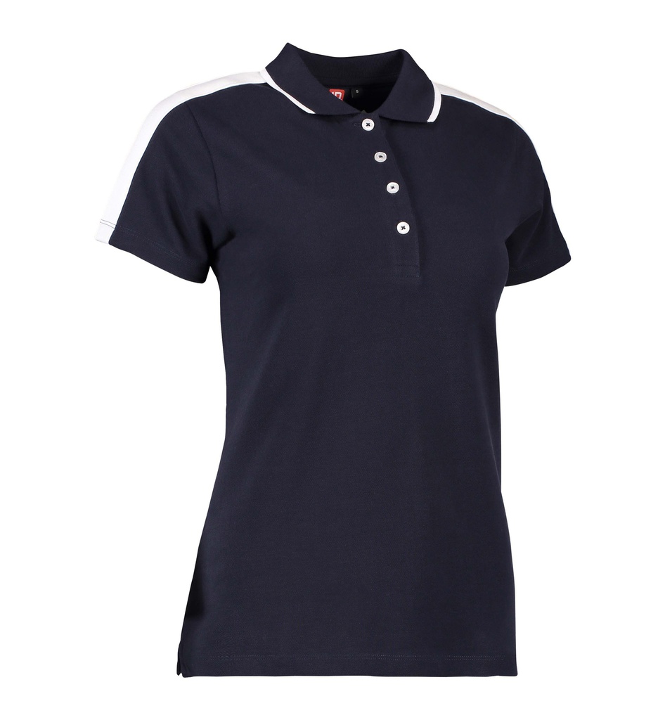 Polo shirt | contrast | women  Style: 0531