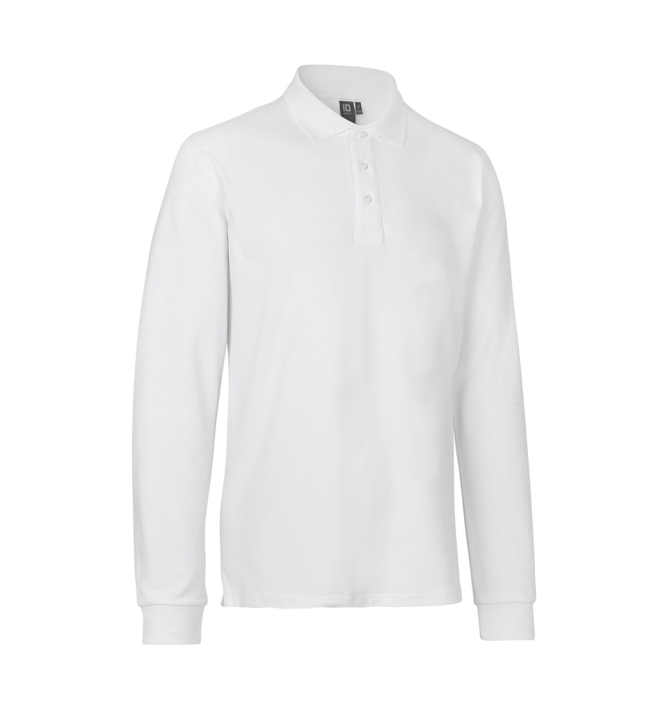 Long-sleeved polo shirt | stretch    Style: 0544