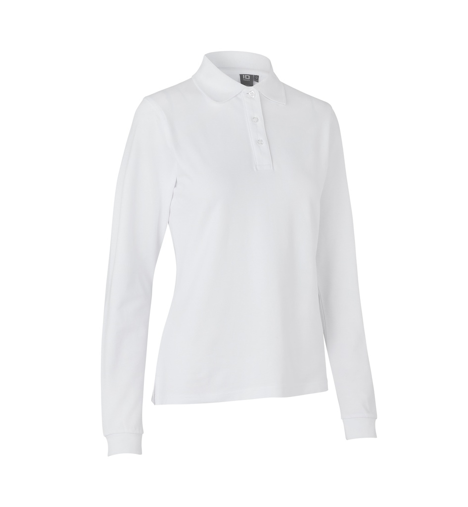 Long-sleeved polo shirt | stretch | women    Style: 0545