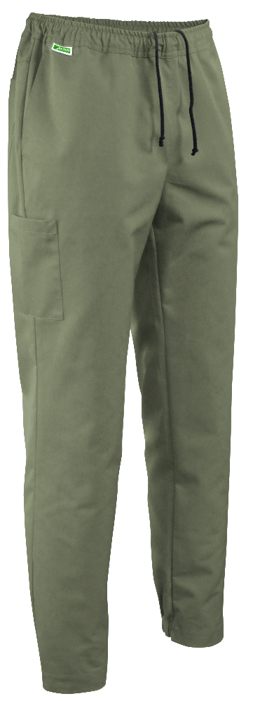 De Berkel DAMES CASUAL BROEK CARISSA OLIJFGROEN