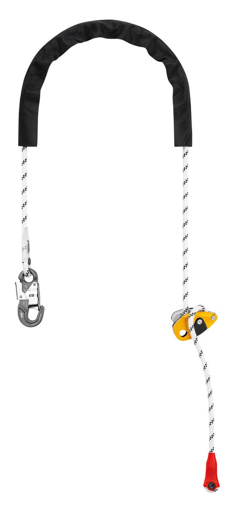 Petzl Grillon Hook 2 meter white/yellow