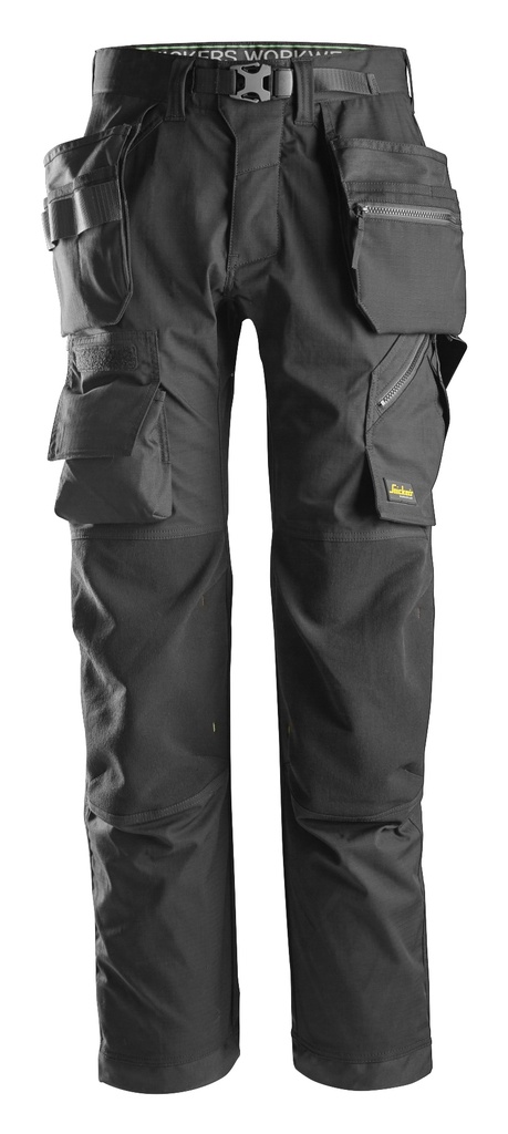 Snickers Workwear FlexiWork, Vloerleggersbroek+ met Holsterzakken 6923