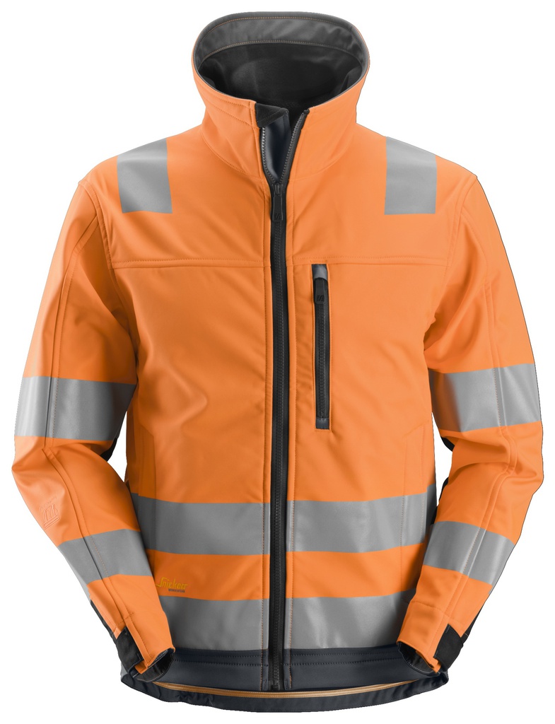 Snickers Workwear AllroundWork, High-Vis Softshell Jack, Klasse 3 1230