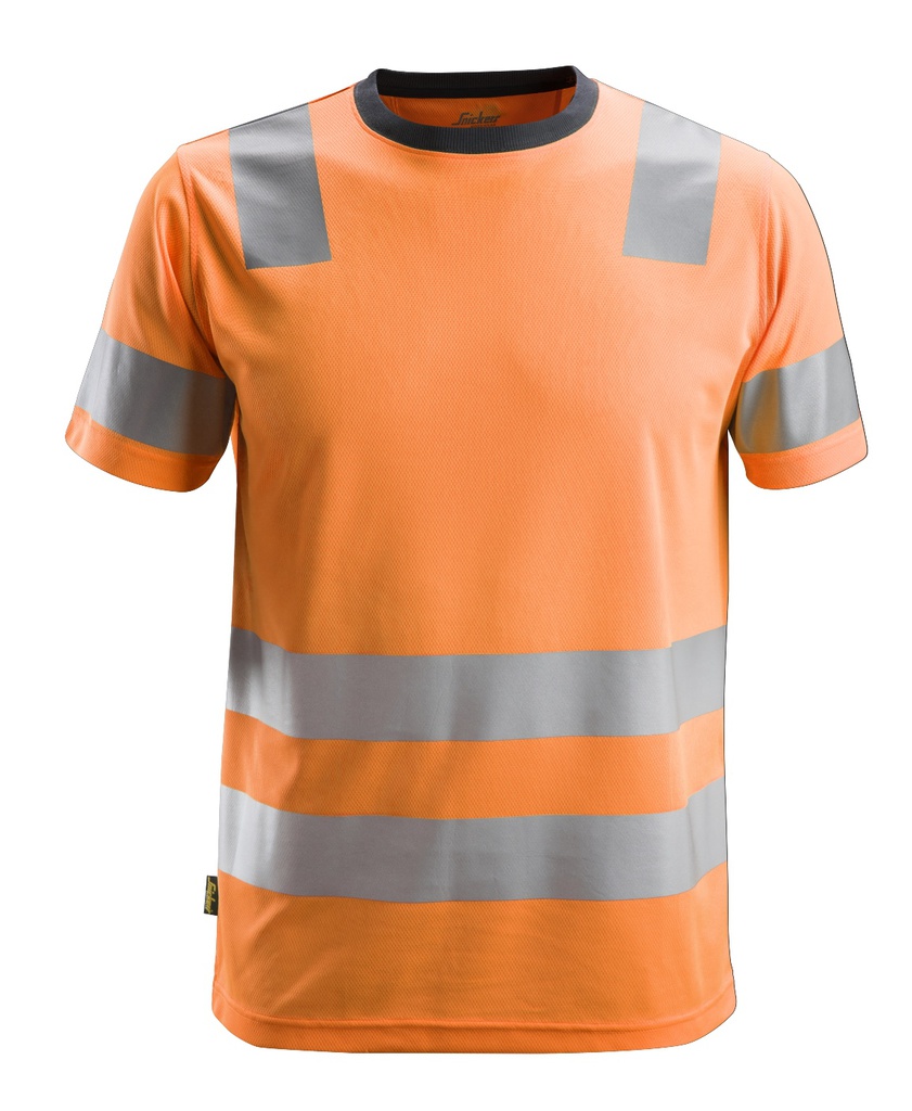 Snickers Workwear AllroundWork, High-Vis T-Shirt Klasse 2 2530