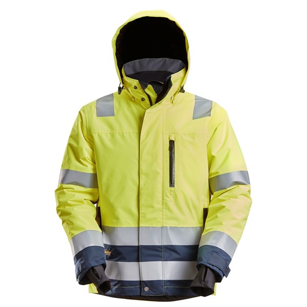 Snickers Workwear AlroundWork, High-Vis Waterproof 37.5® Isolerend Jack Klasse 3 1132