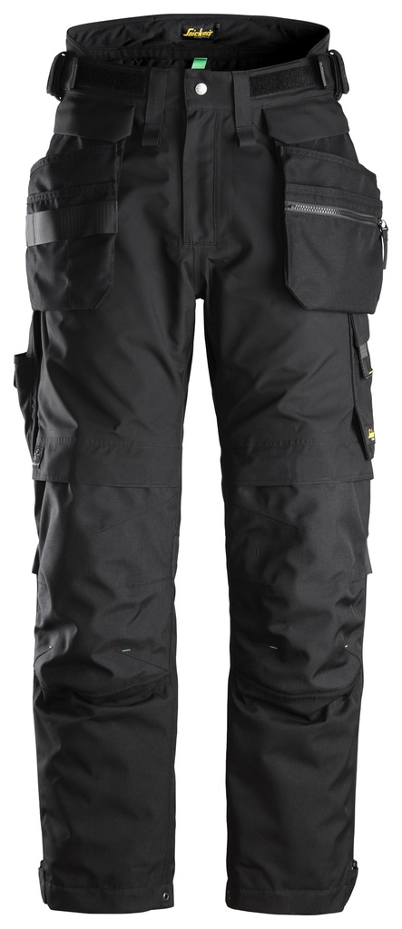 Snickers Workwear FlexiWork, GORE-TEX 37.5® Geïsoleerde Werkbroek+ met Holsterzakken 6580