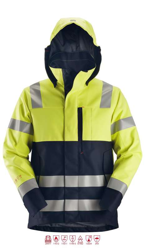 Snickers Workwear ProtecWork, waterdicht shelljack klasse 2 1360