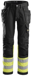 Snickers Workwear High-Vis HP Trousers, Class 1 3235